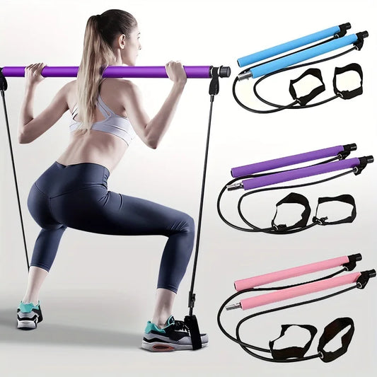 TonerZone Portable Pilates Bar Kit